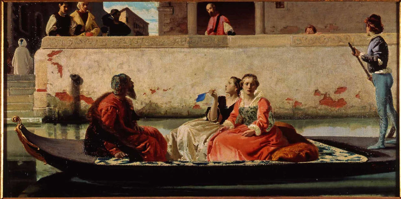La gondola di Tiziano - Galleria d'Arte Moderna, Milano